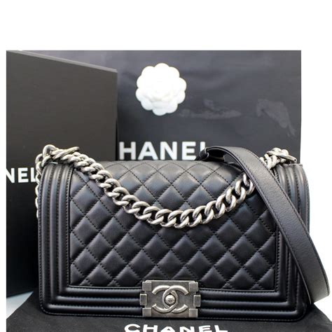 boy chanel handbag medium|chanel boy bag medium price.